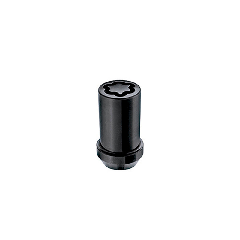 McGard Wheel Lock Nut Set - 4pk. (Tuner / Cone Seat) M14X1.5 / 22mm Hex / 1.648in. Length - Black McGard Wheel Lock Nut Set - 4pk. (Tuner / Cone Seat) M14X1.5 / 22mm Hex / 1.648in. Length - Black