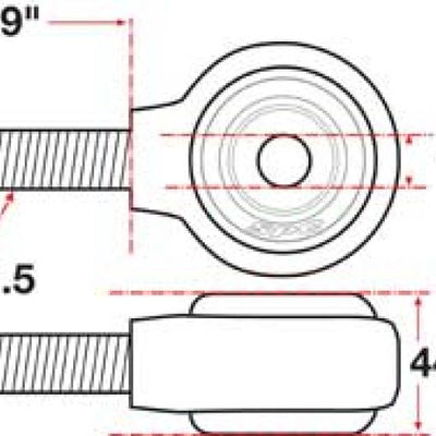 SPC Performance XAXIS Rod End Ball Joint