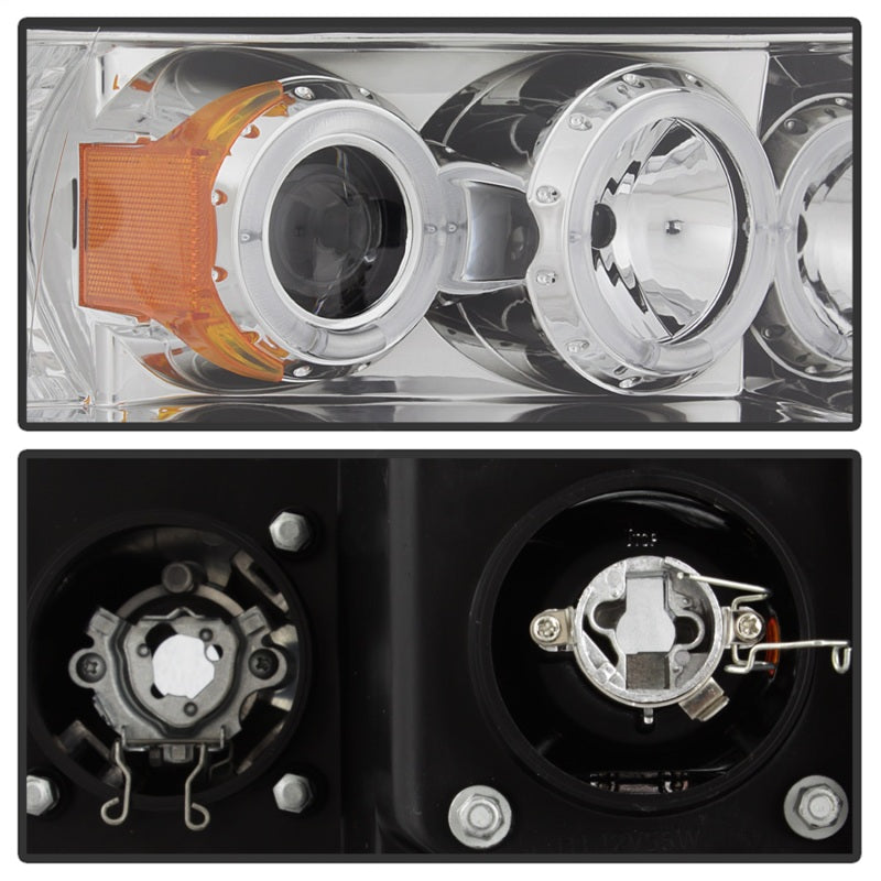 Spyder Dodge Ram 1500 02-05/Ram 2500 03-05 Projector Headlights LED Halo LED Chrm PRO-YD-DR02-HL-C Spyder Dodge Ram 1500 02-05/Ram 2500 03-05 Projector Headlights LED Halo LED Chrm PRO-YD-DR02-HL-C