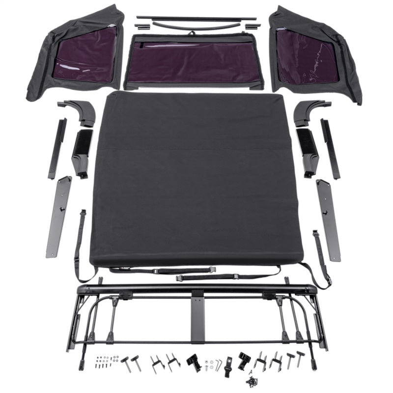 Rugged Ridge 97-06 Wrangler TJ Voyager Soft Top 2DR - Black Diamond Rugged Ridge 97-06 Wrangler TJ Voyager Soft Top 2DR - Black Diamond