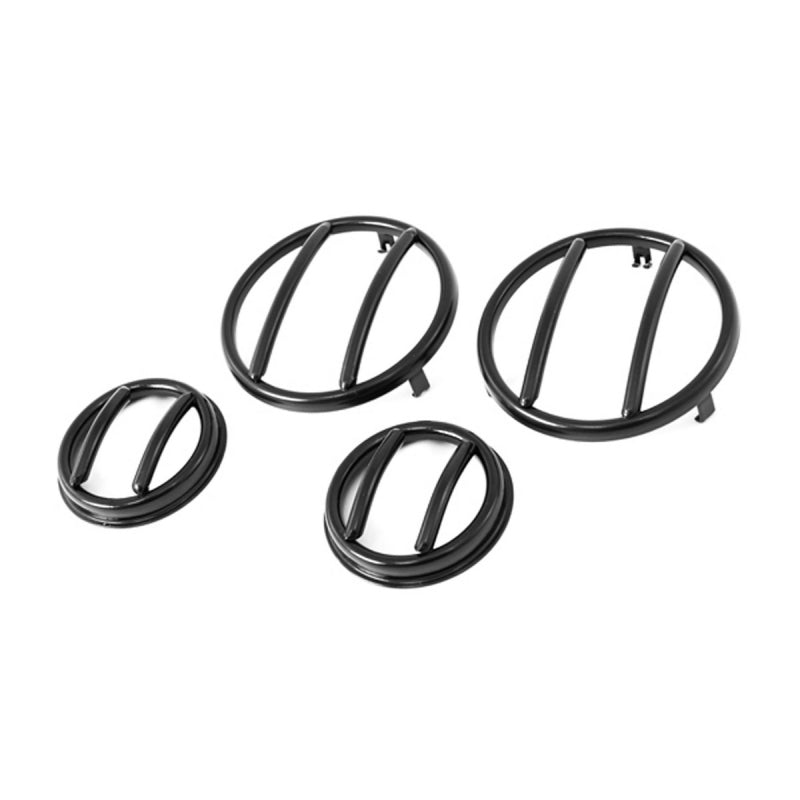 Rugged Ridge 07-18 Jeep Wrangler JK Turn Signal & Side Euro Style Marker Guard Rugged Ridge 07-18 Jeep Wrangler JK Turn Signal & Side Euro Style Marker Guard