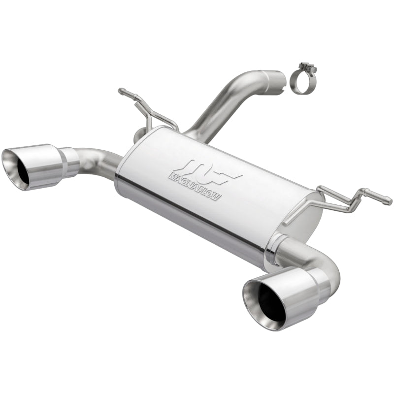 MagnaFlow 2018+ Jeep Wrangler 3.6L Dual Polished Tip Axle-Back Exhaust MagnaFlow 2018+ Jeep Wrangler 3.6L Dual Polished Tip Axle-Back Exhaust