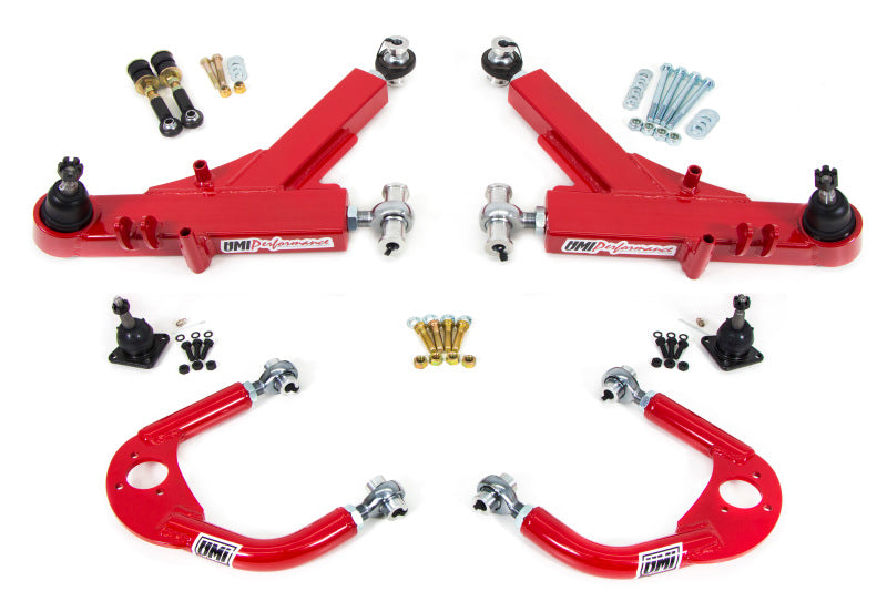 UMI Performance 93-02 GM F-Body A-Arm Kit Road Race Boxed Lower + Adj Upper UMI Performance 93-02 GM F-Body A-Arm Kit Road Race Boxed Lower + Adj Upper