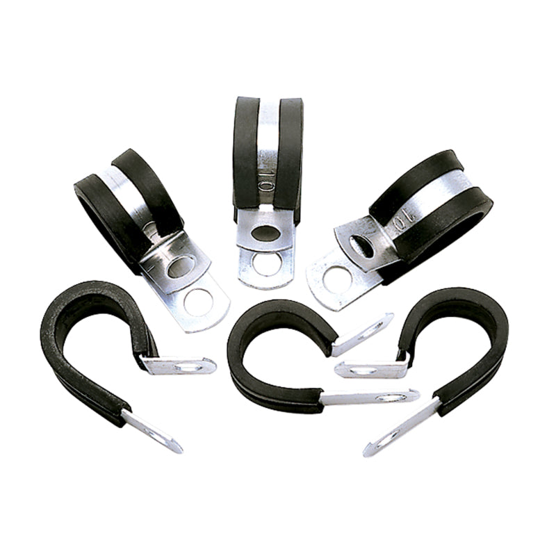 Russell Performance Cushion Clamps - Holds -8 AN Hose (6 pcs.) Russell Performance Cushion Clamps - Holds -8 AN Hose (6 pcs.)
