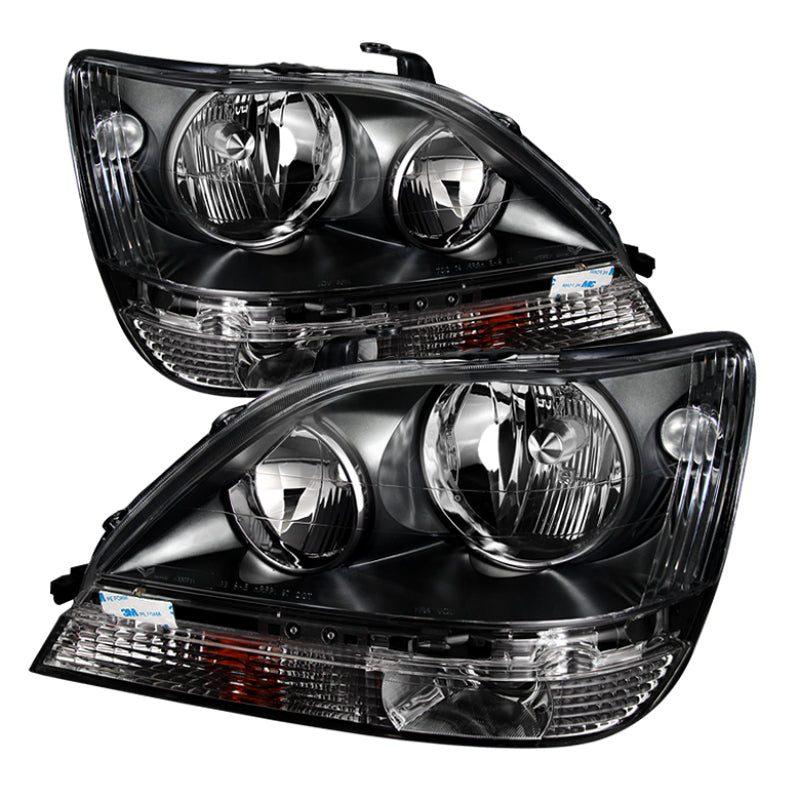 xTune Lexus Rx300 99-03 Halogen Only (Bulbs Not Included) Crystal Headlights Black PRO-JH-LRX99-BK xTune Lexus Rx300 99-03 Halogen Only (Bulbs Not Included) Crystal Headlights Black PRO-JH-LRX99-BK