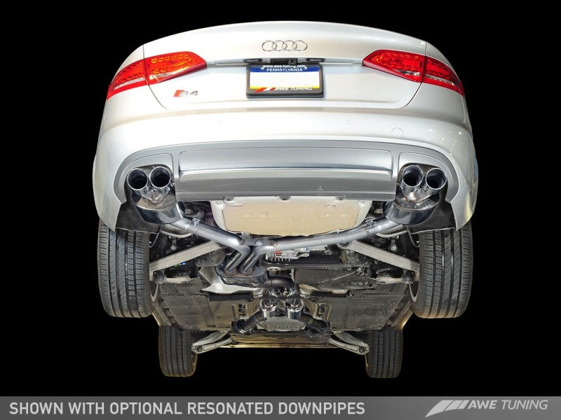 AWE Tuning Audi B8.5 S4 3.0T Touring Edition Exhaust System - Diamond Black Tips (102mm) AWE Tuning Audi B8.5 S4 3.0T Touring Edition Exhaust System - Diamond Black Tips (102mm)