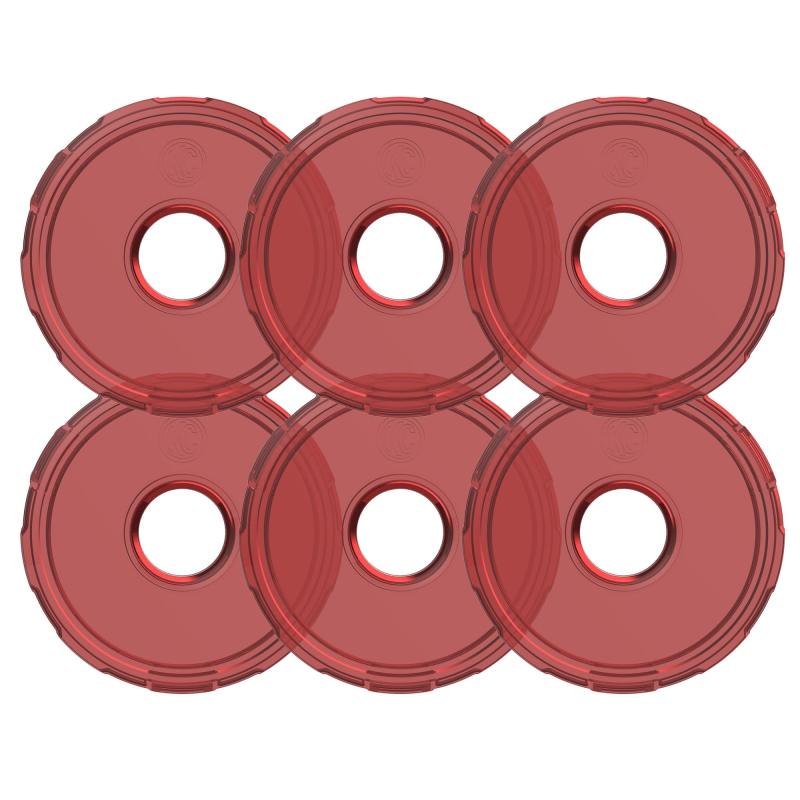 KC HiLiTES Cyclone V2 LED - Replacement Lens - Red - 6-PK KC HiLiTES Cyclone V2 LED - Replacement Lens - Red - 6-PK