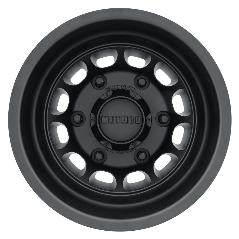Method MR901 - REAR 16x5.5 -138mm Offset 6x205 161.04mm CB Matte Black Wheel Method MR901 - REAR 16x5.5 -138mm Offset 6x205 161.04mm CB Matte Black Wheel