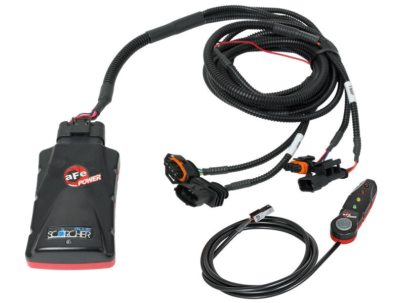 aFe Scorcher Blue Module 15-21 Ford Mustang Ecoboost L4-2.3L (t) aFe Scorcher Blue Module 15-21 Ford Mustang Ecoboost L4-2.3L (t)