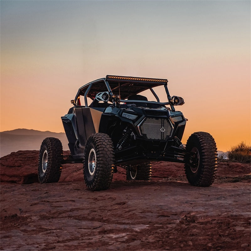 Rigid Industries Revolve Pod w/Amber Trim Ring - Pair Rigid Industries Revolve Pod w/Amber Trim Ring - Pair
