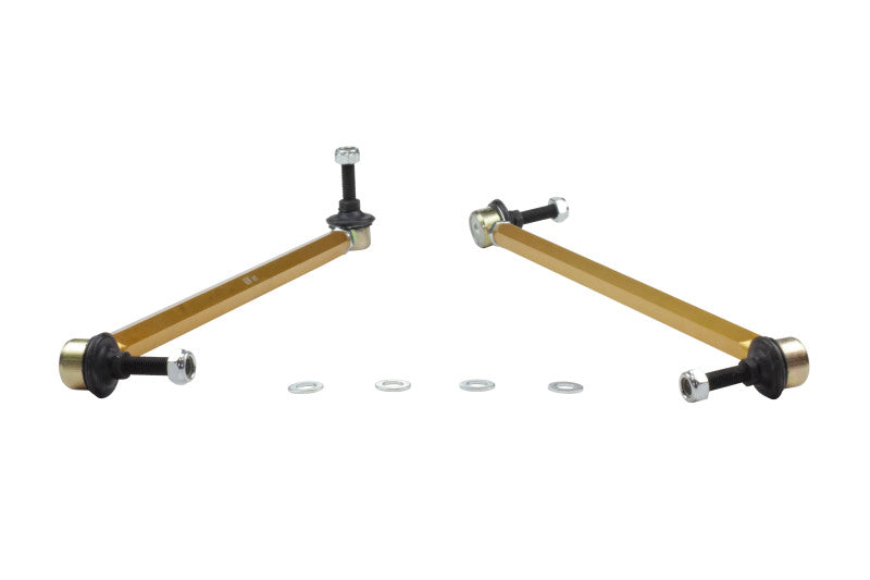 Whiteline 10+ Chevy Camaro FR Coupe Front Sway Bar - Link Assy H/D Adj Steel Ball (380mm C to C) Whiteline 10+ Chevy Camaro FR Coupe Front Sway Bar - Link Assy H/D Adj Steel Ball (380mm C to C)