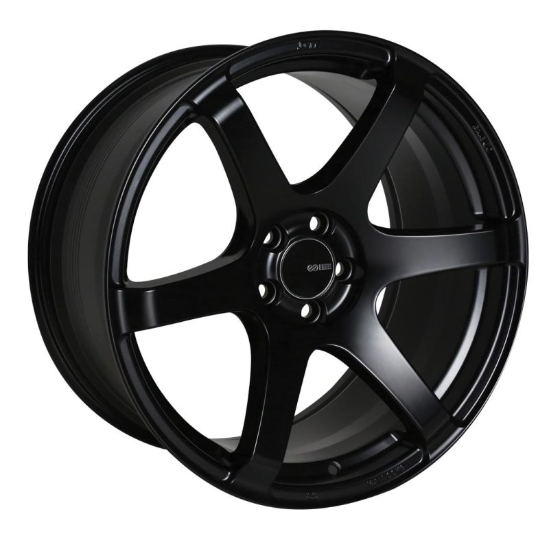 Enkei T6S 17x9 45mm Offset 5x114.3 Bolt Pattern 72.6 Bore Matte Black Wheel Enkei T6S 17x9 45mm Offset 5x114.3 Bolt Pattern 72.6 Bore Matte Black Wheel