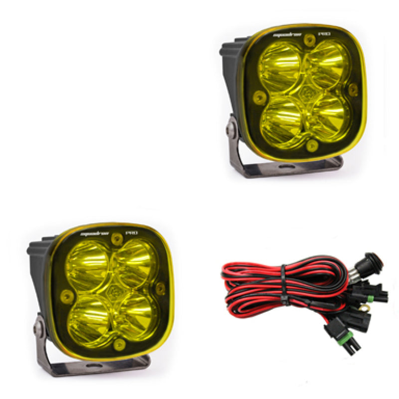 Baja Designs Squadron Pro Series Spot Pattern LED Light Pods - Amber Baja Designs Squadron Pro Series Spot Pattern LED Light Pods - Amber