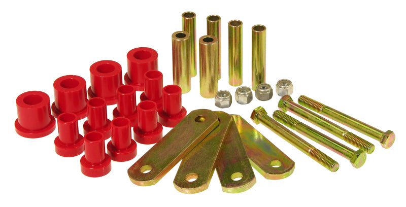 Prothane 68-72 Chrysler A Body HD Spring & Shackles Bushings - Red Prothane 68-72 Chrysler A Body HD Spring & Shackles Bushings - Red