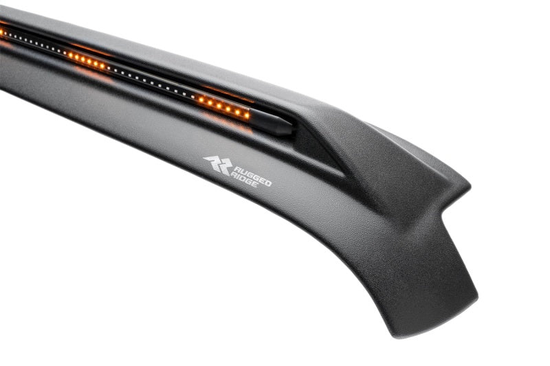 Rugged Ridge 07-18 Jeep Wrangler JK/JKU Lightshield Hood Guard Rugged Ridge 07-18 Jeep Wrangler JK/JKU Lightshield Hood Guard