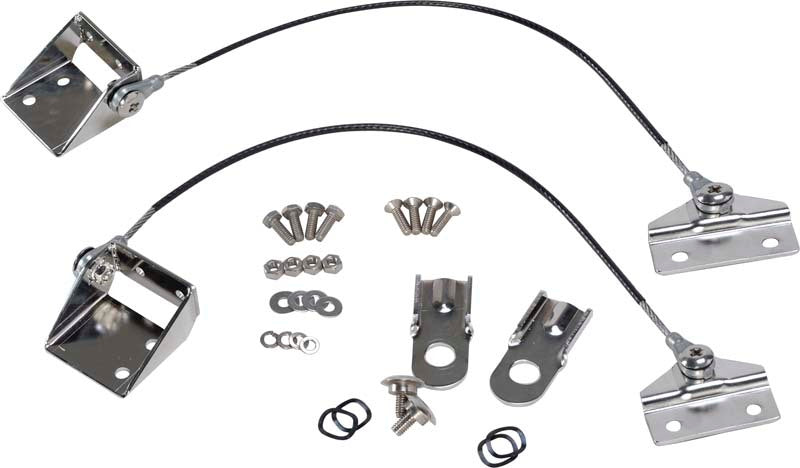 Kentrol 76-86 Jeep CJ Tailgate Pivot Latch Assembly Fiberglass Body CJ - Polished Silver Kentrol 76-86 Jeep CJ Tailgate Pivot Latch Assembly Fiberglass Body CJ - Polished Silver