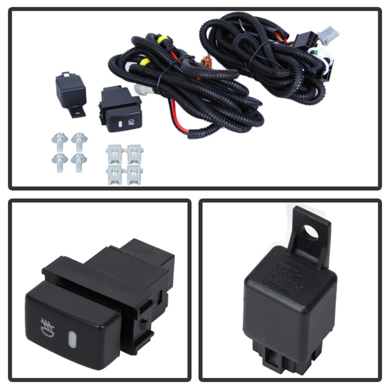 Spyder Nissan versa 2015+ OEM Fog Lights w/Switch Clear FL-NV2015-C Spyder Nissan versa 2015+ OEM Fog Lights w/Switch Clear FL-NV2015-C