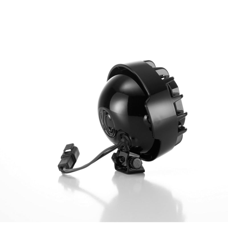 KC HiLiTES Rally 400 4in. Round Halogen Light 55w Spread Beam (Single) - Black KC HiLiTES Rally 400 4in. Round Halogen Light 55w Spread Beam (Single) - Black
