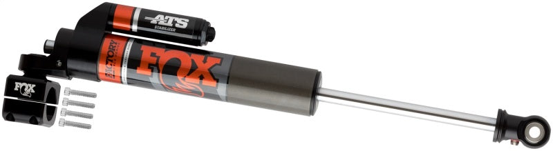 Fox 2007+ Jeep JK 2.0 Factory Series ATS Steering Stabilizer 22.15in Ext L - Orange Heritage Logo Fox 2007+ Jeep JK 2.0 Factory Series ATS Steering Stabilizer 22.15in Ext L - Orange Heritage Logo