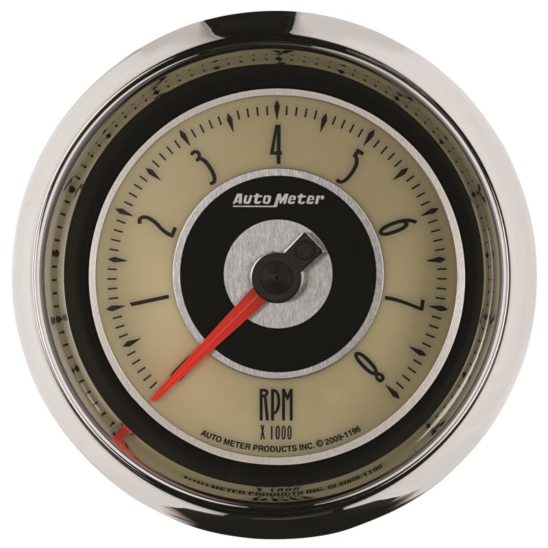 Autometer Cruiser In-Dash Tachometer 3 3/8in 8k RPM Gauge Autometer Cruiser In-Dash Tachometer 3 3/8in 8k RPM Gauge