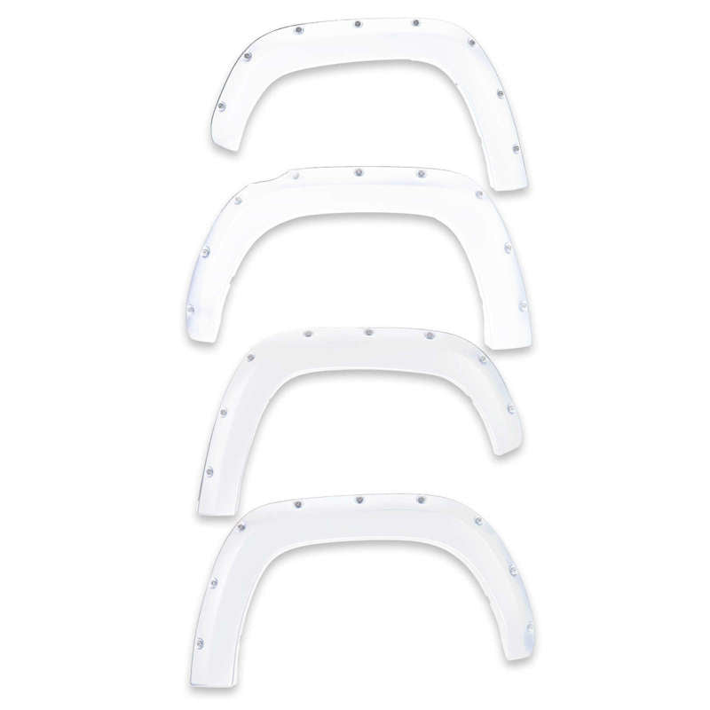 EGR 14+ Chev Silverado 6-8ft Bed Bolt-On Look Color Match Fender Flares - Set - Summit White EGR 14+ Chev Silverado 6-8ft Bed Bolt-On Look Color Match Fender Flares - Set - Summit White