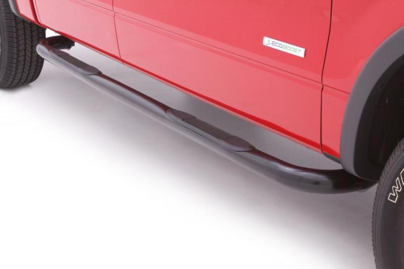 Lund 10-17 Dodge Ram 2500 Std. Cab 3in. Round Bent Steel Nerf Bars - Black Lund 10-17 Dodge Ram 2500 Std. Cab 3in. Round Bent Steel Nerf Bars - Black