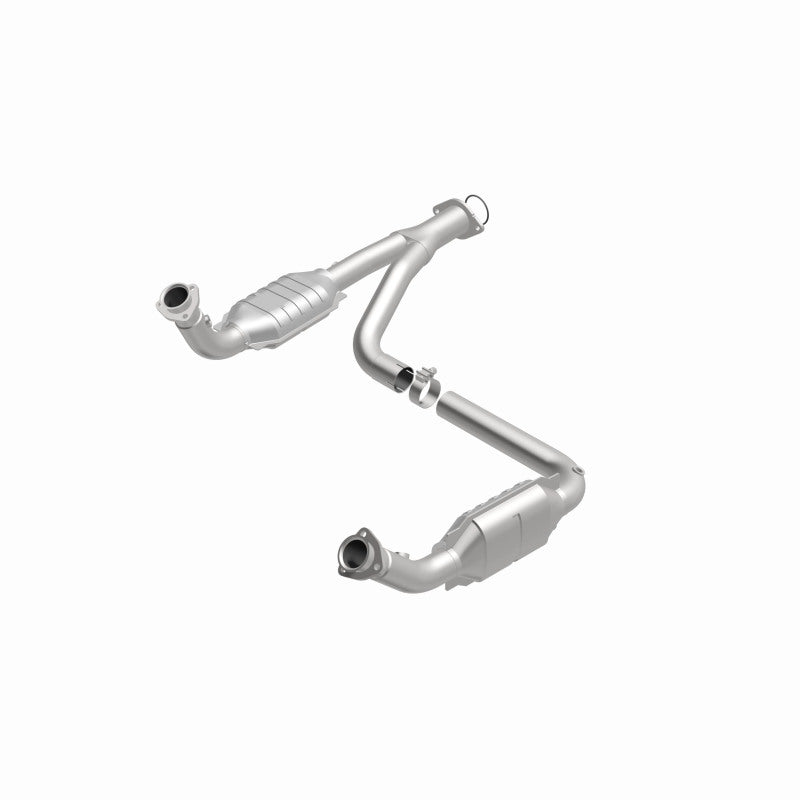 MagnaFlow Conv DF 07-09 Chevrolet/GMC Silverado/Sierra 2500 HD 6.0L Y-Pipe Assembly excludes Classic MagnaFlow Conv DF 07-09 Chevrolet/GMC Silverado/Sierra 2500 HD 6.0L Y-Pipe Assembly excludes Classic