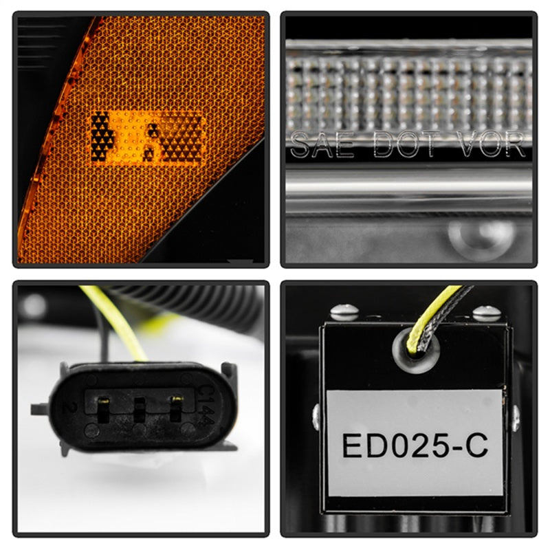 Spyder Apex 20-22 Ford F250/F350 (Halogen) High-Power LED Headlights - Black PRO-YD-FS20HALAP-SEQ-BK Spyder Apex 20-22 Ford F250/F350 (Halogen) High-Power LED Headlights - Black PRO-YD-FS20HALAP-SEQ-BK