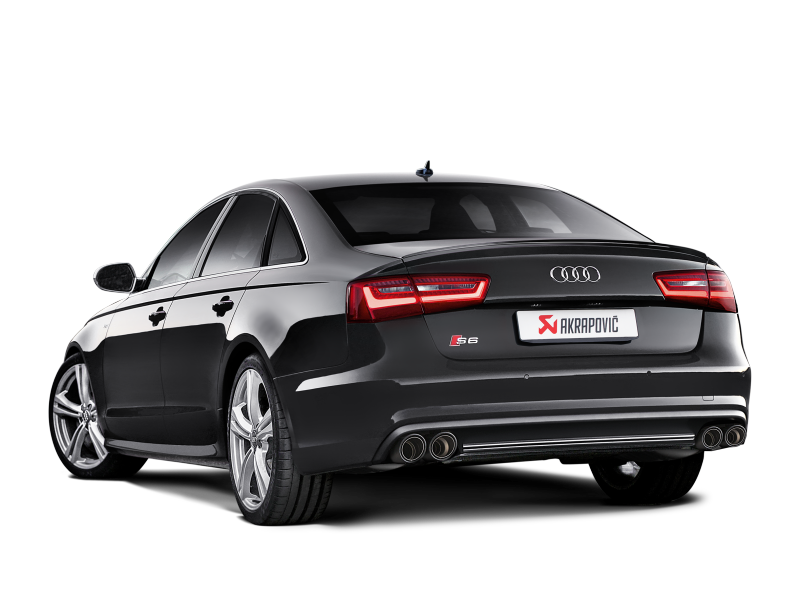 Akrapovic 13-17 Audi S6 Avant/Limousine (C7) Evolution Line Cat Back (Titanium) w/ Carbon Tips Akrapovic 13-17 Audi S6 Avant/Limousine (C7) Evolution Line Cat Back (Titanium) w/ Carbon Tips