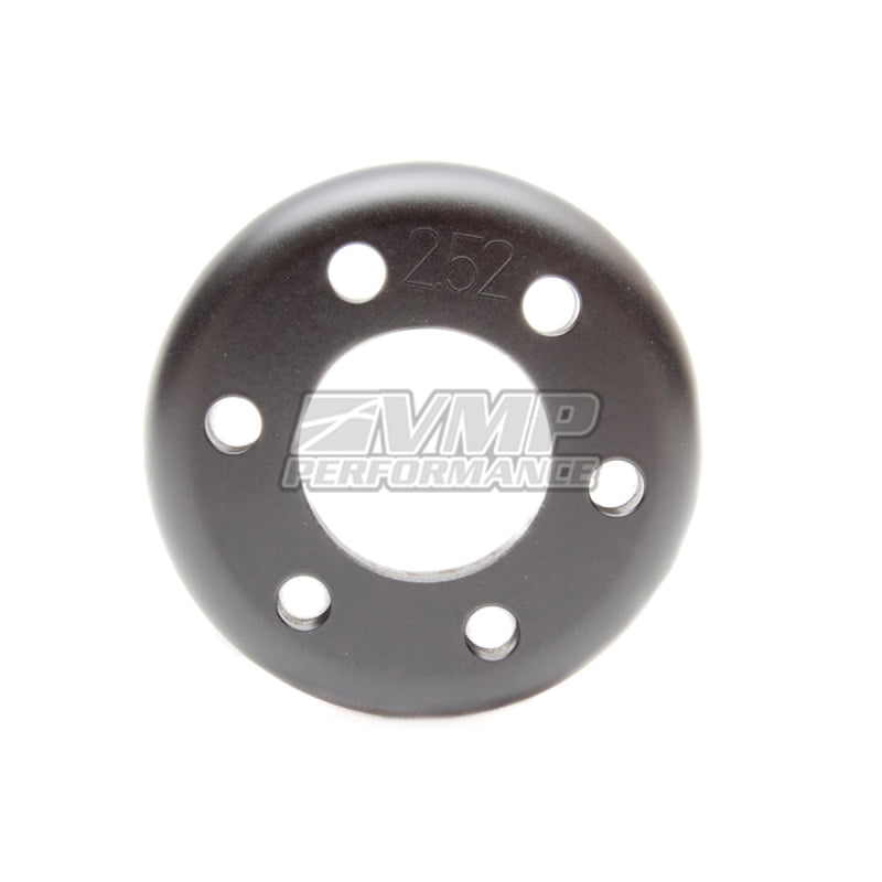 VMP Performance 07-14 Ford Shelby GT500 2.5in 10-Rib Conversion Bolt-On Pulley VMP Performance 07-14 Ford Shelby GT500 2.5in 10-Rib Conversion Bolt-On Pulley