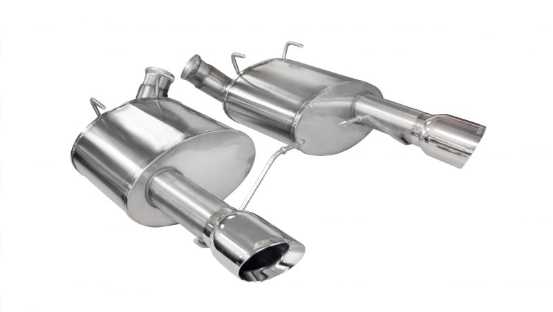 Corsa 2011-2014 Ford Mustang GT/Boss 302 5.0L V8 Polished Xtreme Axle-Back Exhaust Corsa 2011-2014 Ford Mustang GT/Boss 302 5.0L V8 Polished Xtreme Axle-Back Exhaust