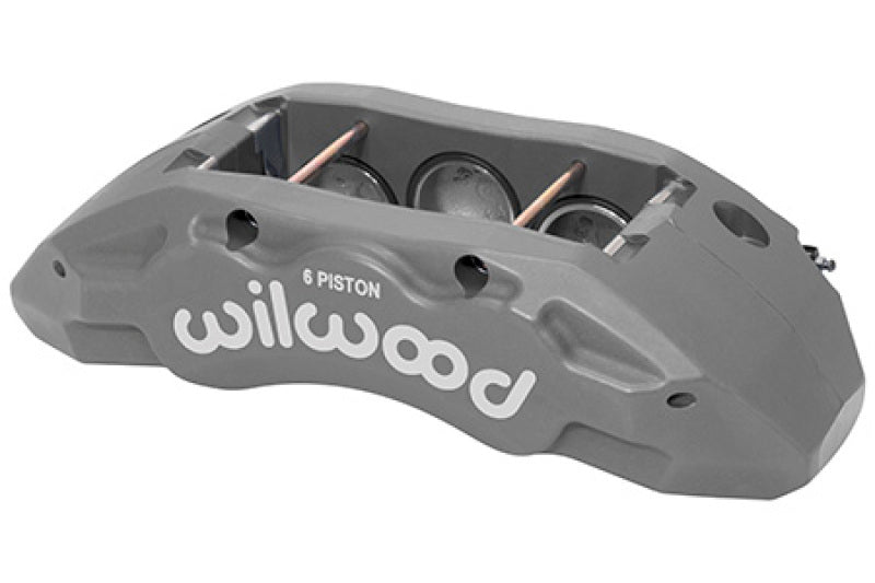 Wilwood Caliper-TX6R- R/H - Clear 1.62/1.38/1.38in Pistons 1.38in Disc Wilwood Caliper-TX6R- R/H - Clear 1.62/1.38/1.38in Pistons 1.38in Disc