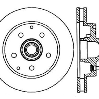 StopTech Drilled Sport Brake Rotor