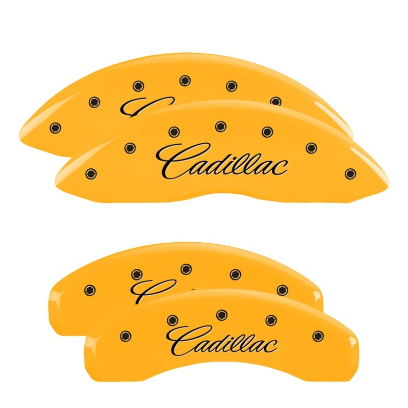 MGP 2 Caliper Covers Engraved Front GMC Yellow Finish Black Characters 2004 GMC Canyon MGP 2 Caliper Covers Engraved Front GMC Yellow Finish Black Characters 2004 GMC Canyon
