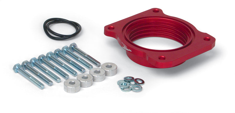 Airaid 04-10 Ford F-150 5.4L - 24V Triton / 05-08 F-250 5.4L / 2010 Raptor 5.4L PowerAid TB Spacer Airaid 04-10 Ford F-150 5.4L - 24V Triton / 05-08 F-250 5.4L / 2010 Raptor 5.4L PowerAid TB Spacer