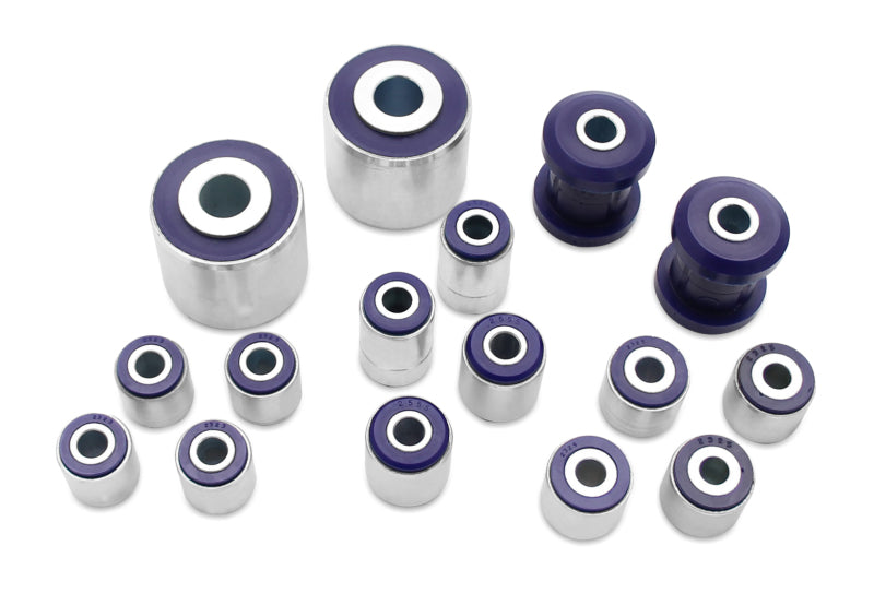 SuperPro 2004 Mazda 3 i Front/Rear Vehicle Master Bushing Kit Std Alignment w/o Trailing Arm Bushing SuperPro 2004 Mazda 3 i Front/Rear Vehicle Master Bushing Kit Std Alignment w/o Trailing Arm Bushing