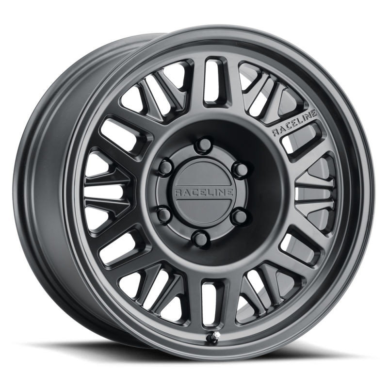Raceline 451B Ryno 17x8.5in / 6x139.7 BP / 0mm Offset / 106.1mm Bore - Satin Black Wheel Raceline 451B Ryno 17x8.5in / 6x139.7 BP / 0mm Offset / 106.1mm Bore - Satin Black Wheel