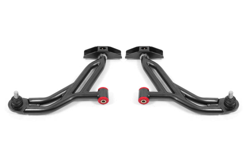 BMR Suspension 05-14 Ford Mustang Lower A-Arms - Black Hammertone - Non-Adjustable BMR Suspension 05-14 Ford Mustang Lower A-Arms - Black Hammertone - Non-Adjustable