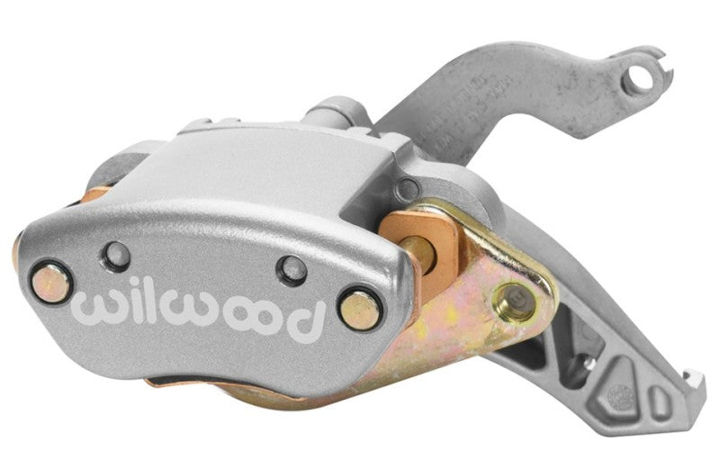 Wilwood Caliper-MC4 Mechanical-L/H - Silver No Logo 1.19in Piston .81in Disc Wilwood Caliper-MC4 Mechanical-L/H - Silver No Logo 1.19in Piston .81in Disc