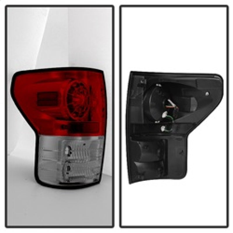 Spyder Toyota Tundra 07-13 LED Tail lights Red Clear ALT-YD-TTU07-LED-RC Spyder Toyota Tundra 07-13 LED Tail lights Red Clear ALT-YD-TTU07-LED-RC
