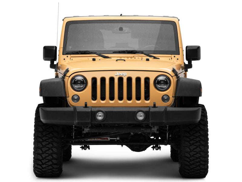 Raxiom 07-18 Jeep Wrangler JK Axial Series LED Headlights- Black Housing (Clear Lens) Raxiom 07-18 Jeep Wrangler JK Axial Series LED Headlights- Black Housing (Clear Lens)
