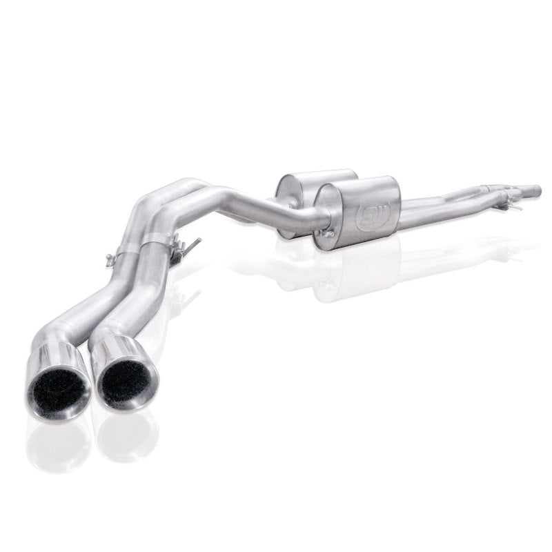 Stainless Works Chevy Silverado/GMC Sierra 2007-16 5.3L/6.2L Exhaust Y-Pipe Passenger Rear Tire Exit Stainless Works Chevy Silverado/GMC Sierra 2007-16 5.3L/6.2L Exhaust Y-Pipe Passenger Rear Tire Exit