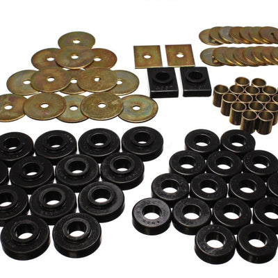 Energy Suspension Gm Body Mount Set - Black