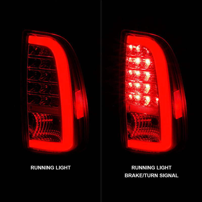ANZO 00-06 Toyota Tundra LED Taillights w/ Light Bar Chrome Housing Clear Lens ANZO 00-06 Toyota Tundra LED Taillights w/ Light Bar Chrome Housing Clear Lens