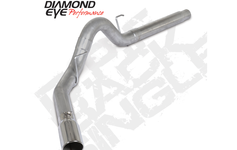 Diamond Eye 18-19 Ford 3.0L Powerstroke F150 - 4in Aluminized DPF Back Exhaust Kit w/ Tip 4512BRA-DE Diamond Eye 18-19 Ford 3.0L Powerstroke F150 - 4in Aluminized DPF Back Exhaust Kit w/ Tip 4512BRA-DE