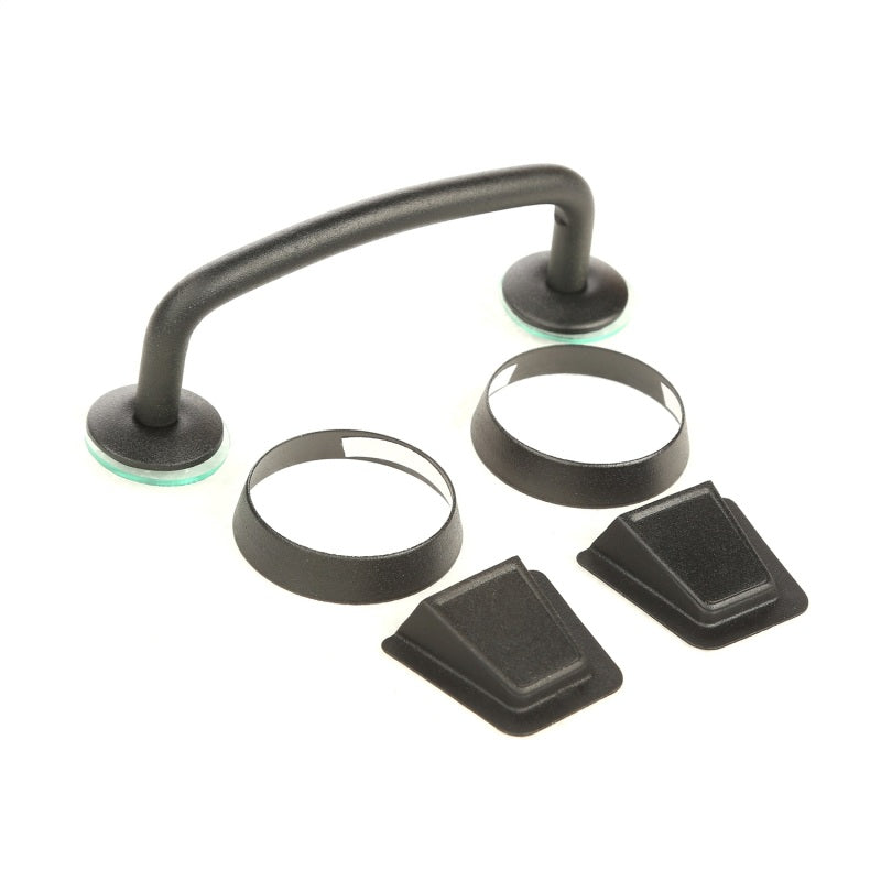 Rugged Ridge 13-18 Jeep Wrangler JK Black Windshield Tie Down Kit Rugged Ridge 13-18 Jeep Wrangler JK Black Windshield Tie Down Kit