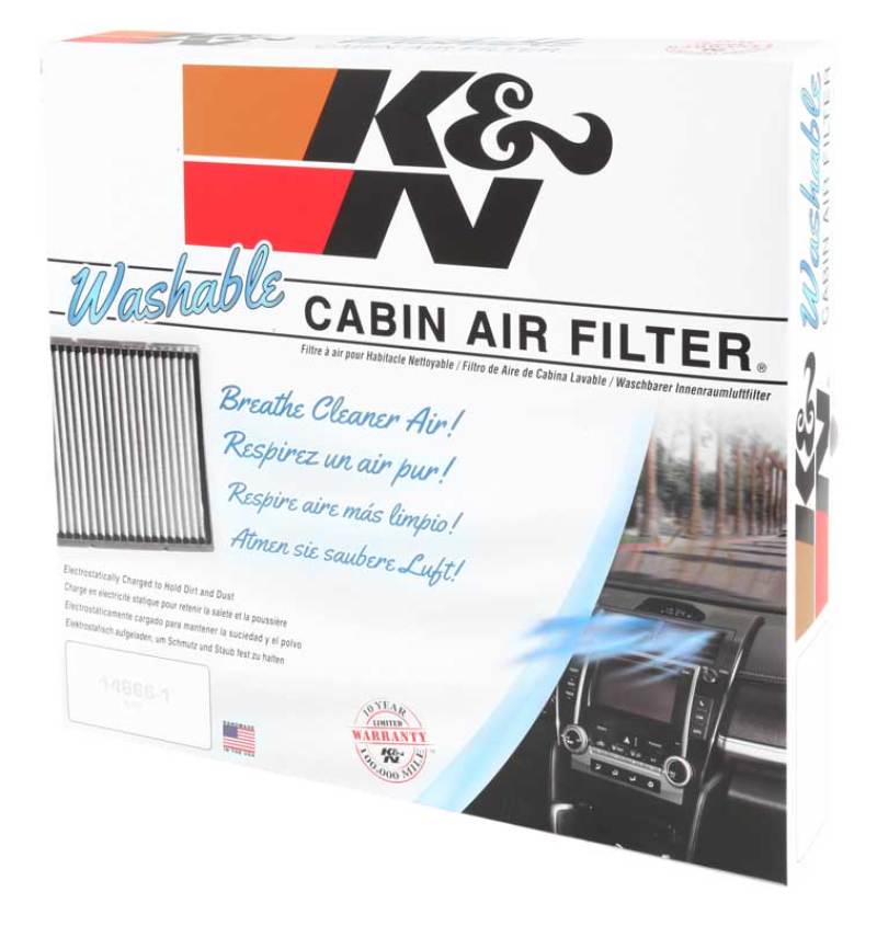 K&N 05-14 VW Jetta 2.5L 2.0L / EOS Cabin Air Filter K&N 05-14 VW Jetta 2.5L 2.0L / EOS Cabin Air Filter
