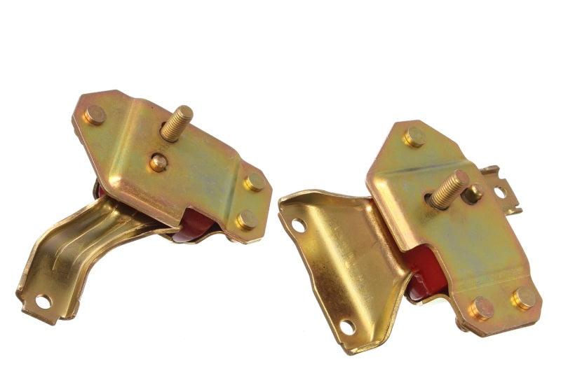 Energy Suspension Mustang 4.6L Motor Mounts - Red Energy Suspension Mustang 4.6L Motor Mounts - Red
