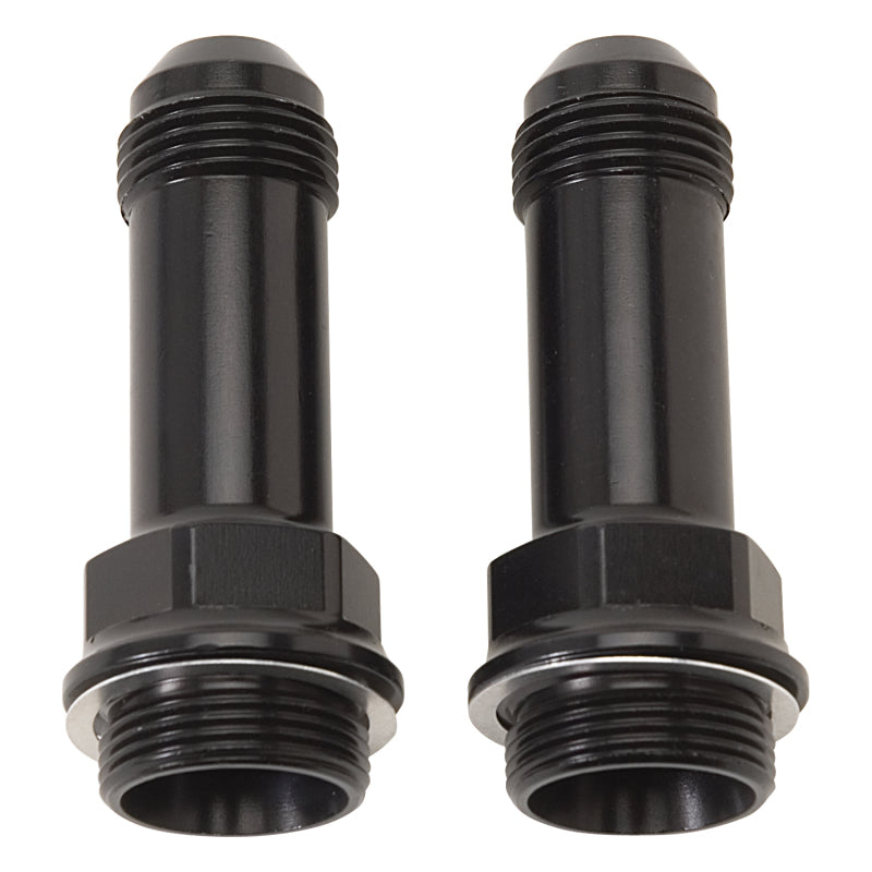Russell Performance 7/8in -20 x -6 AN Male Flare Extended (2 pcs.) (Black) Russell Performance 7/8in -20 x -6 AN Male Flare Extended (2 pcs.) (Black)