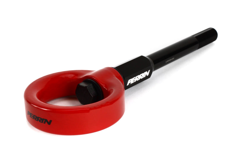 Perrin 02-07 Subaru WRX/STI Tow Hook Kit (Front) - Red Perrin 02-07 Subaru WRX/STI Tow Hook Kit (Front) - Red